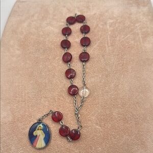 Chaplet of Divine Mercy Prayer‎ beads